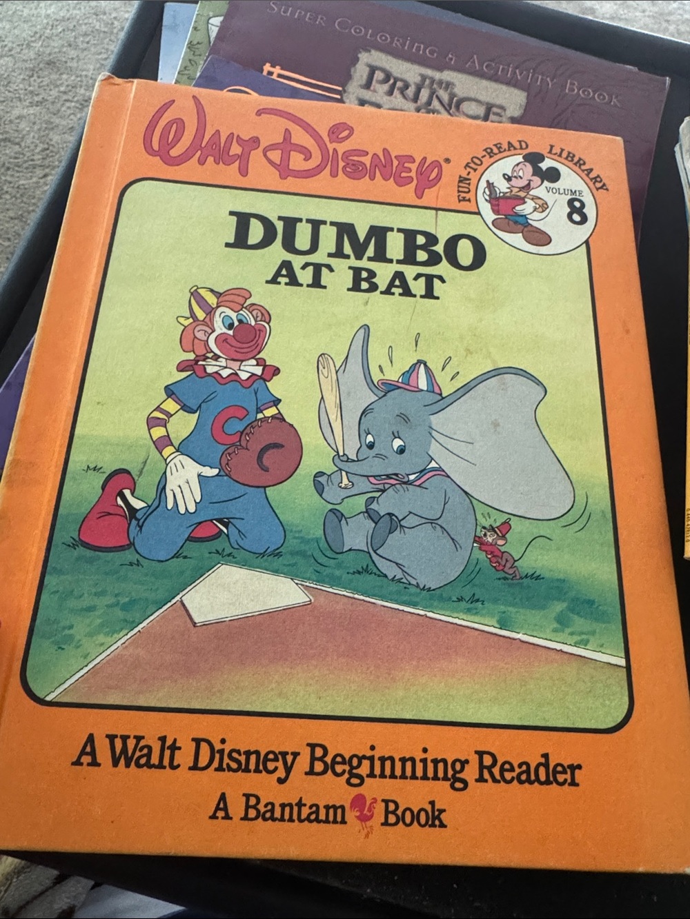 Dumbo At Bat vintage book